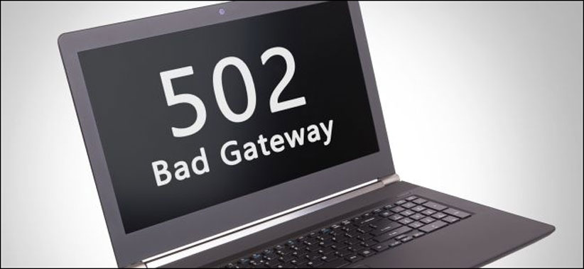 ۵۰۲ Bad Gateway Error